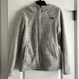 North Face | Grey Hooded Jacket | M